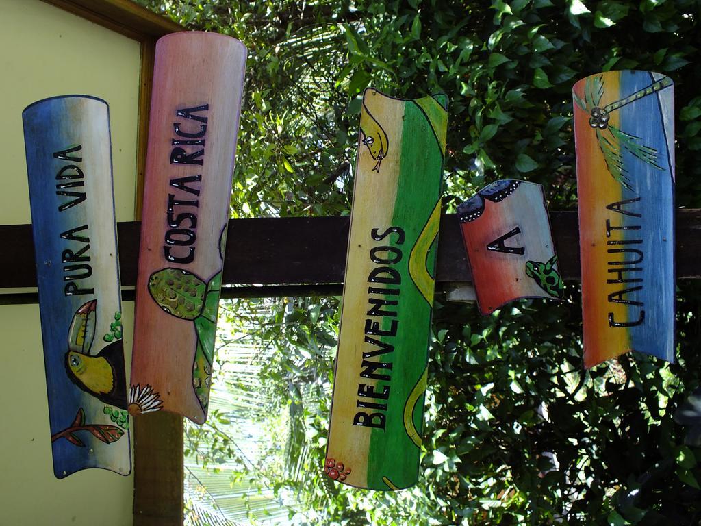 Cabinas Caribe Luna Cahuita Exteriör bild