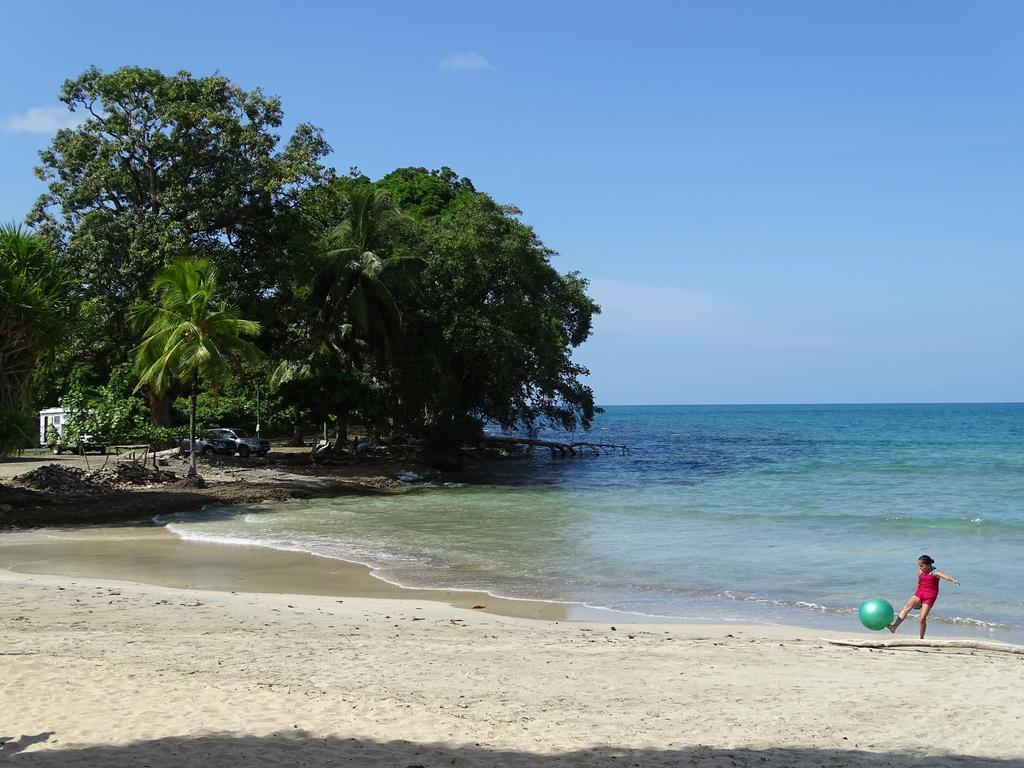 Cabinas Caribe Luna Cahuita Exteriör bild